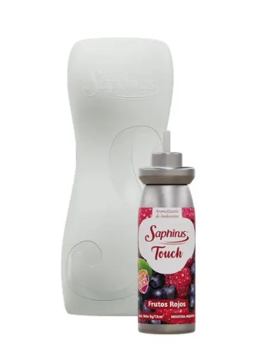 Aromatizador Touch FRUTOS ROJOS + DISPOSITIVO BLANCO