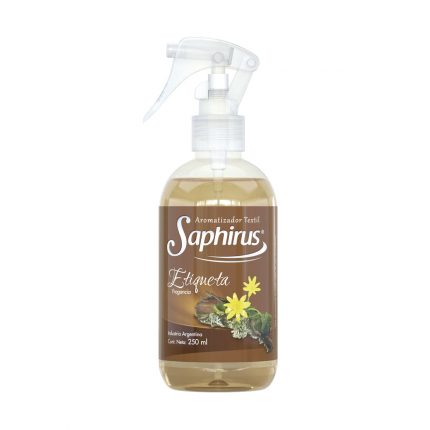 Aromatizante Textil SAPHIRUS ETIQUETA 250 ml