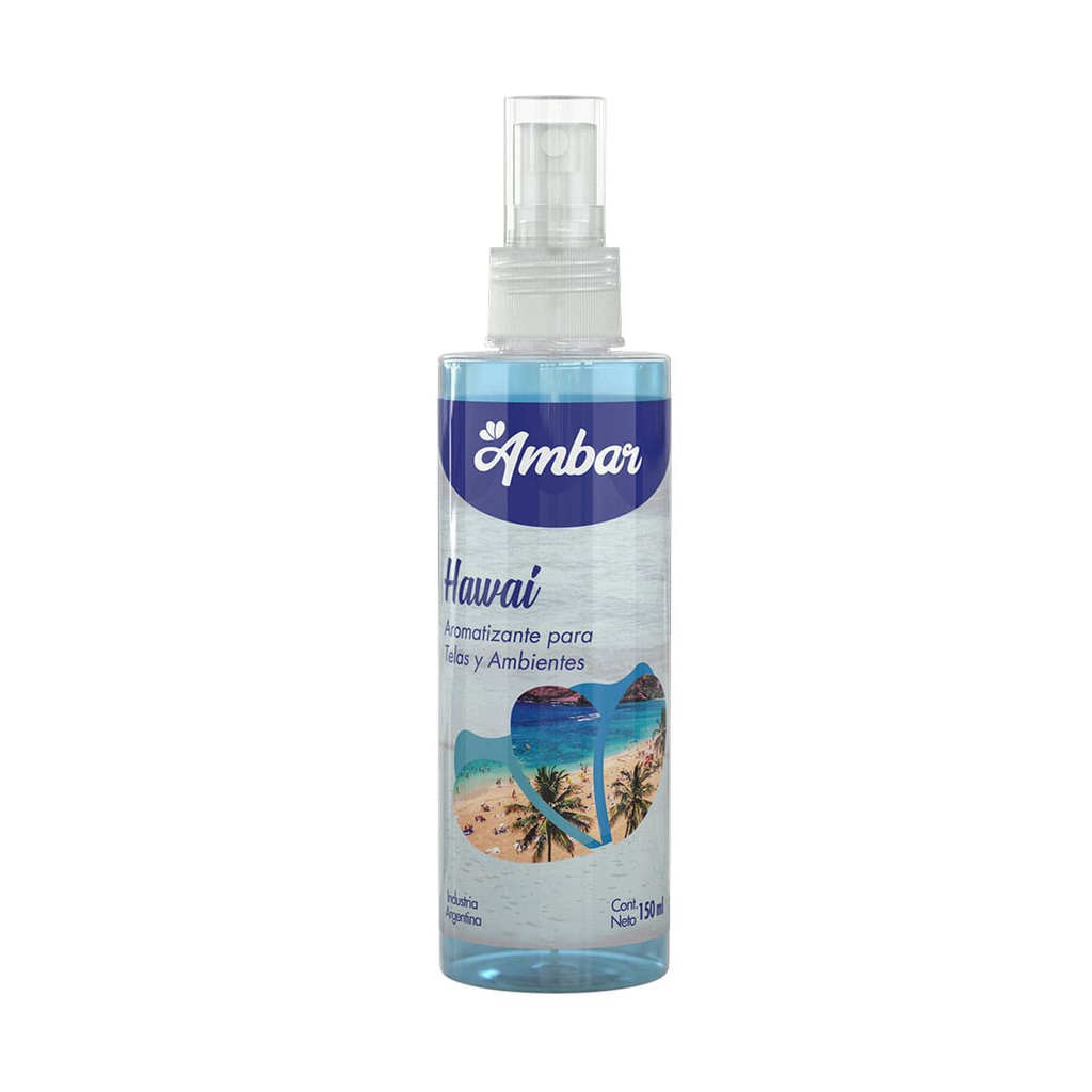 Aromatizante textil AMBAR HAWAI 150 ml