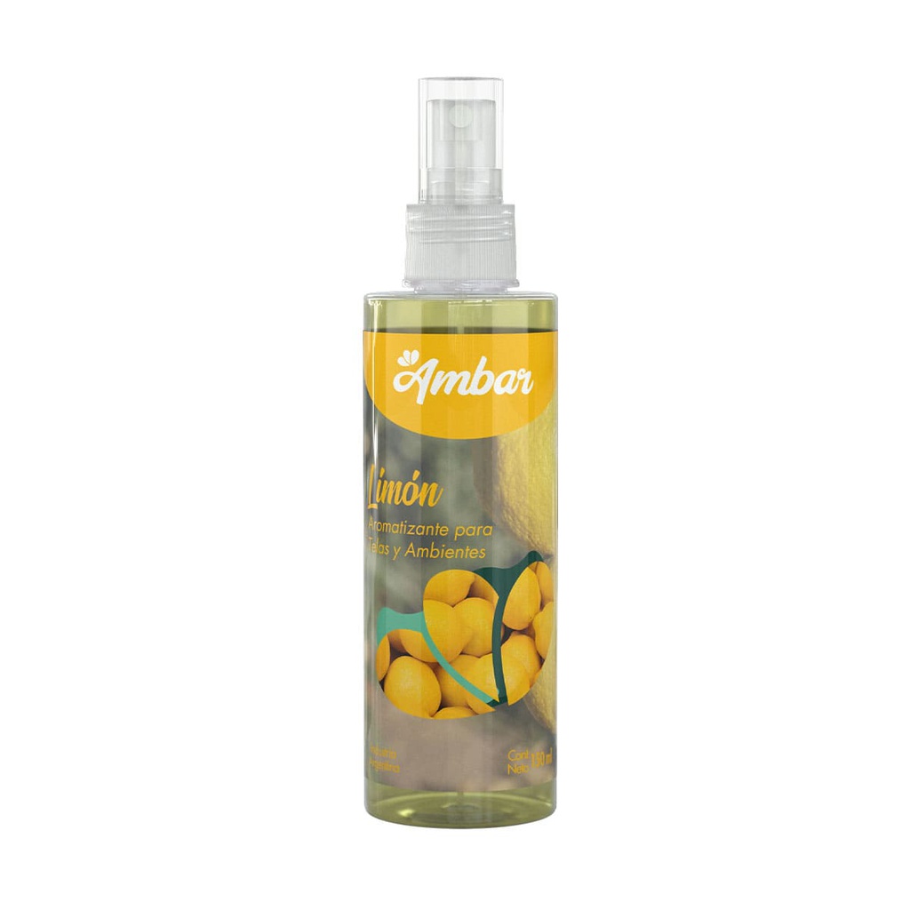 Aromatizante textil AMBAR LIMON 150 ml