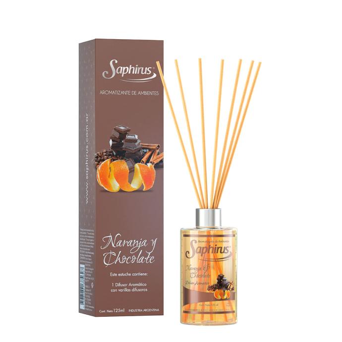 Difusor en varilla NARANJA Y CHOCOLATE 125 ml