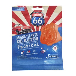 [RT-03]  Aromatizador de auto Ruta 66 TROPICAL