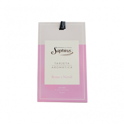 [TA-03] Tarjeta Aromatica ROSAS Y NEROLI  x 3 un.