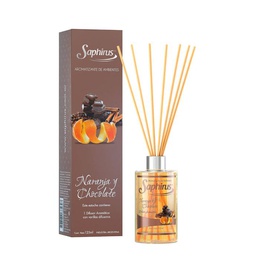 [AM-63] Difusor en varilla NARANJA Y CHOCOLATE 125 ml